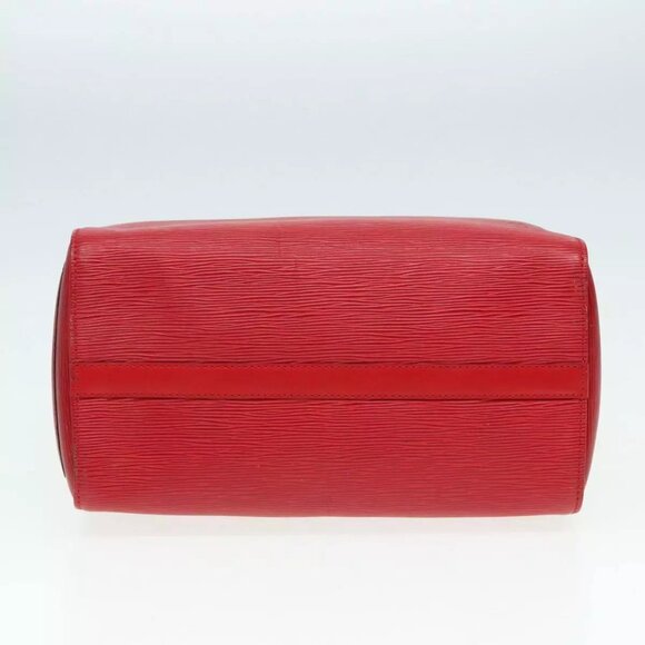 LOUIS VUITTON Epi Speedy 35 Hand Bag Castilian Re - Picture 11 of 16
